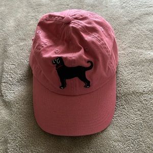 Pink Black Dog youth hat